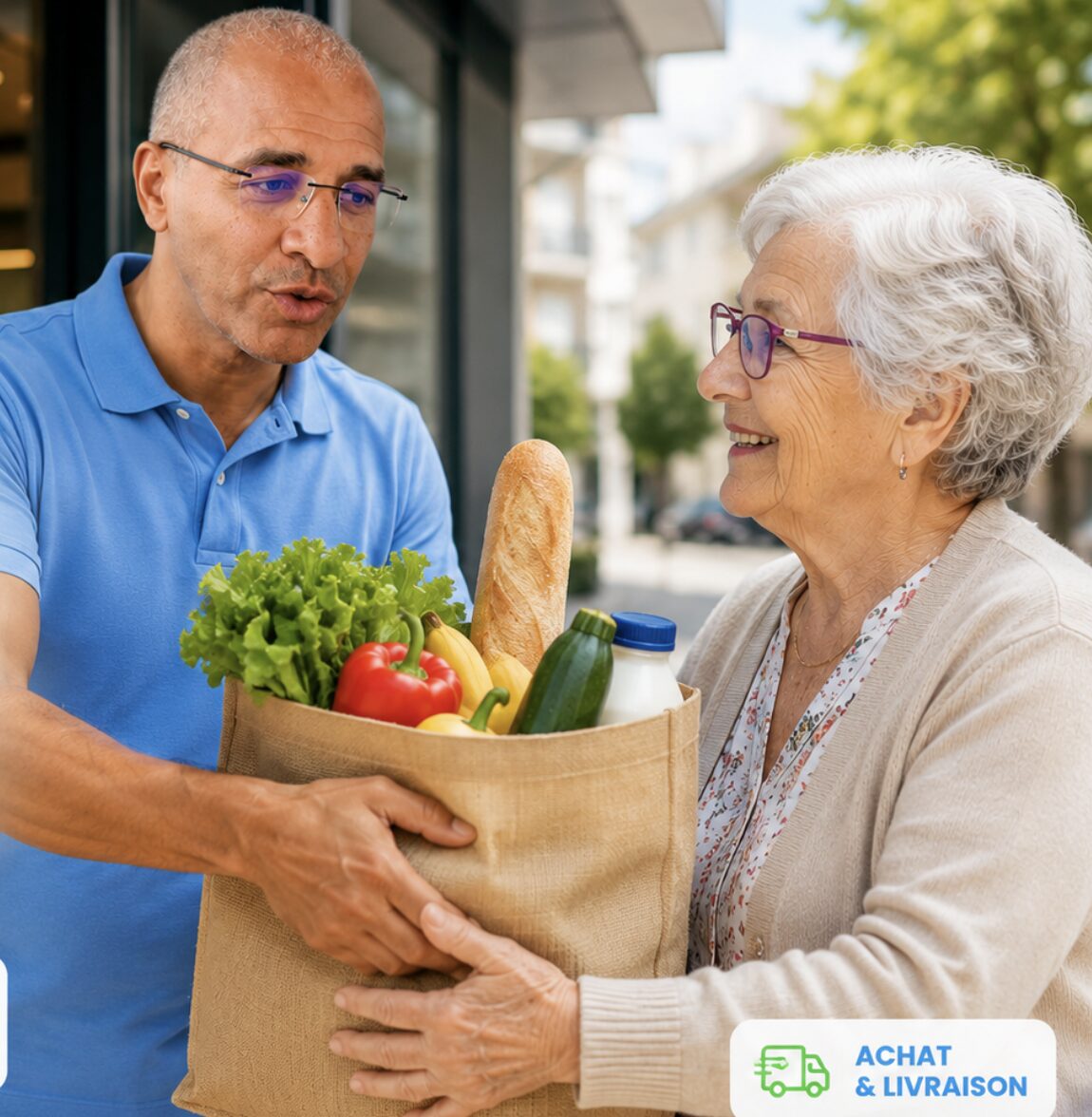Aide pour les courses et la livraison