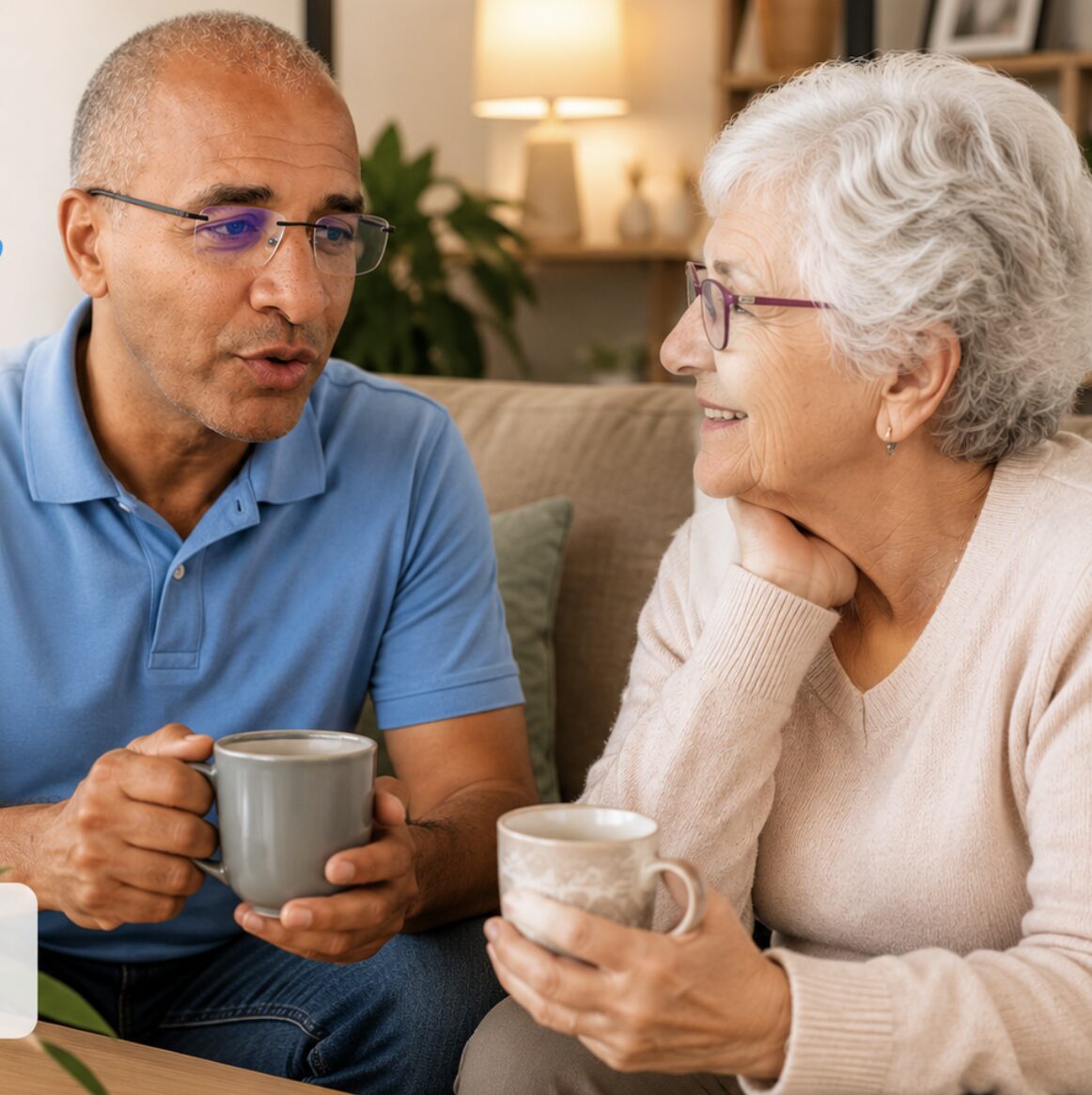 Visite et échange convivial